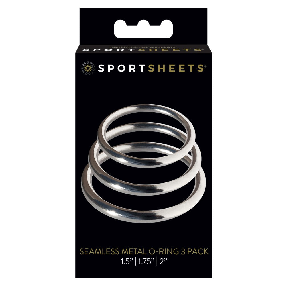 Metal O-Ring 3-Pack (Silver)