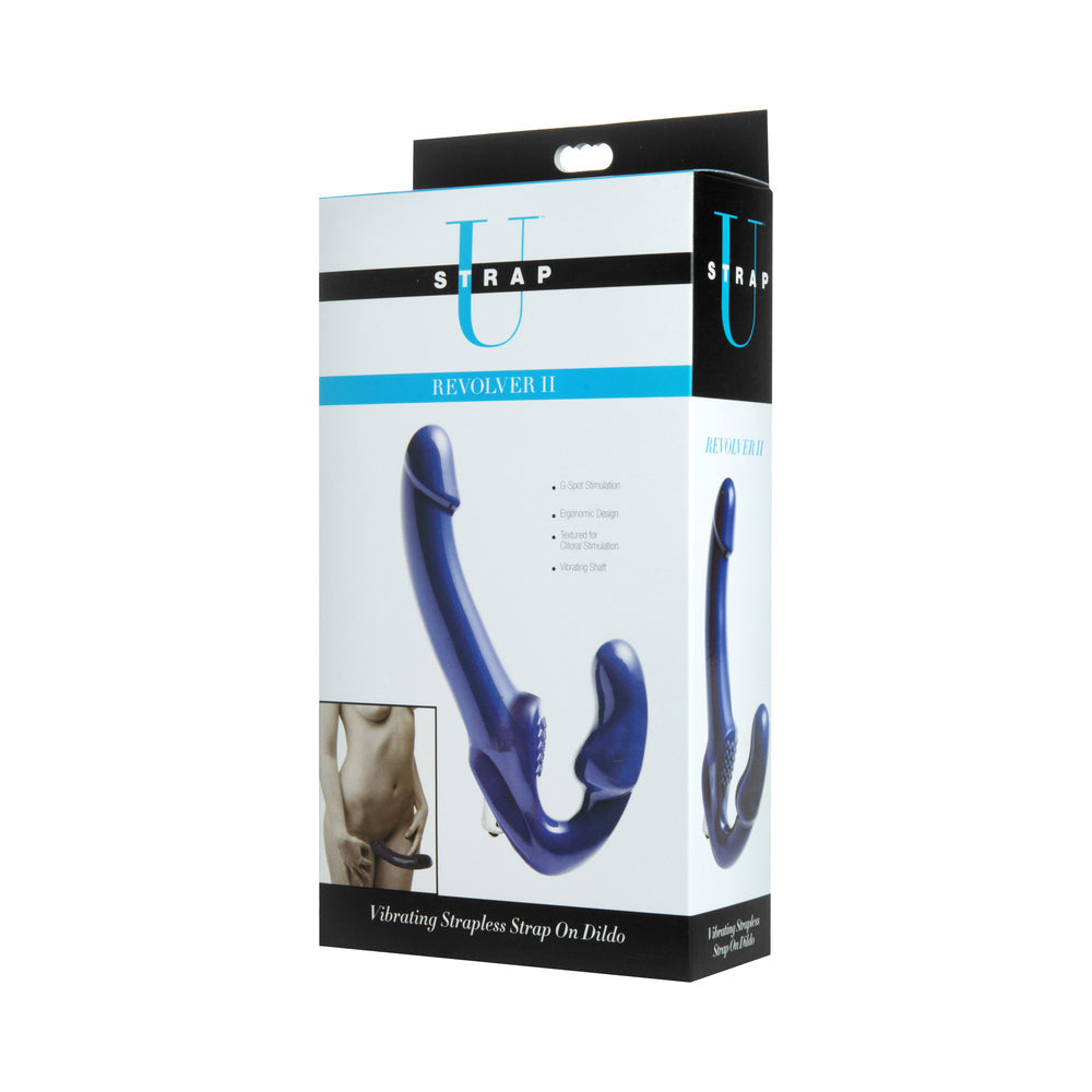 Strapless Strap-On Dildo (Blue)