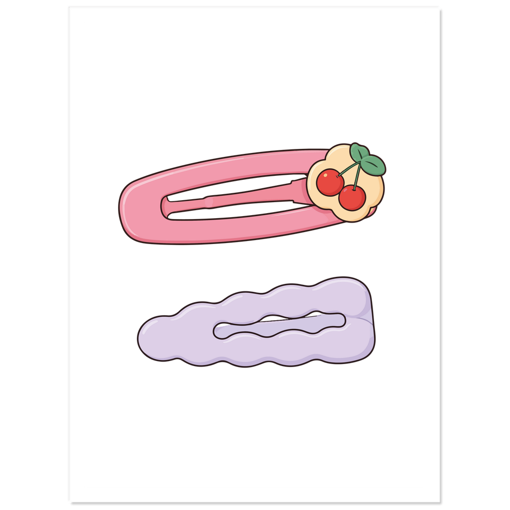 Girly Things 2 Mini Sticker Pack (3.4inch - Individual Stickers)