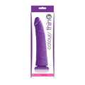Colours Pleasures Thin 8 " Dildo Purple