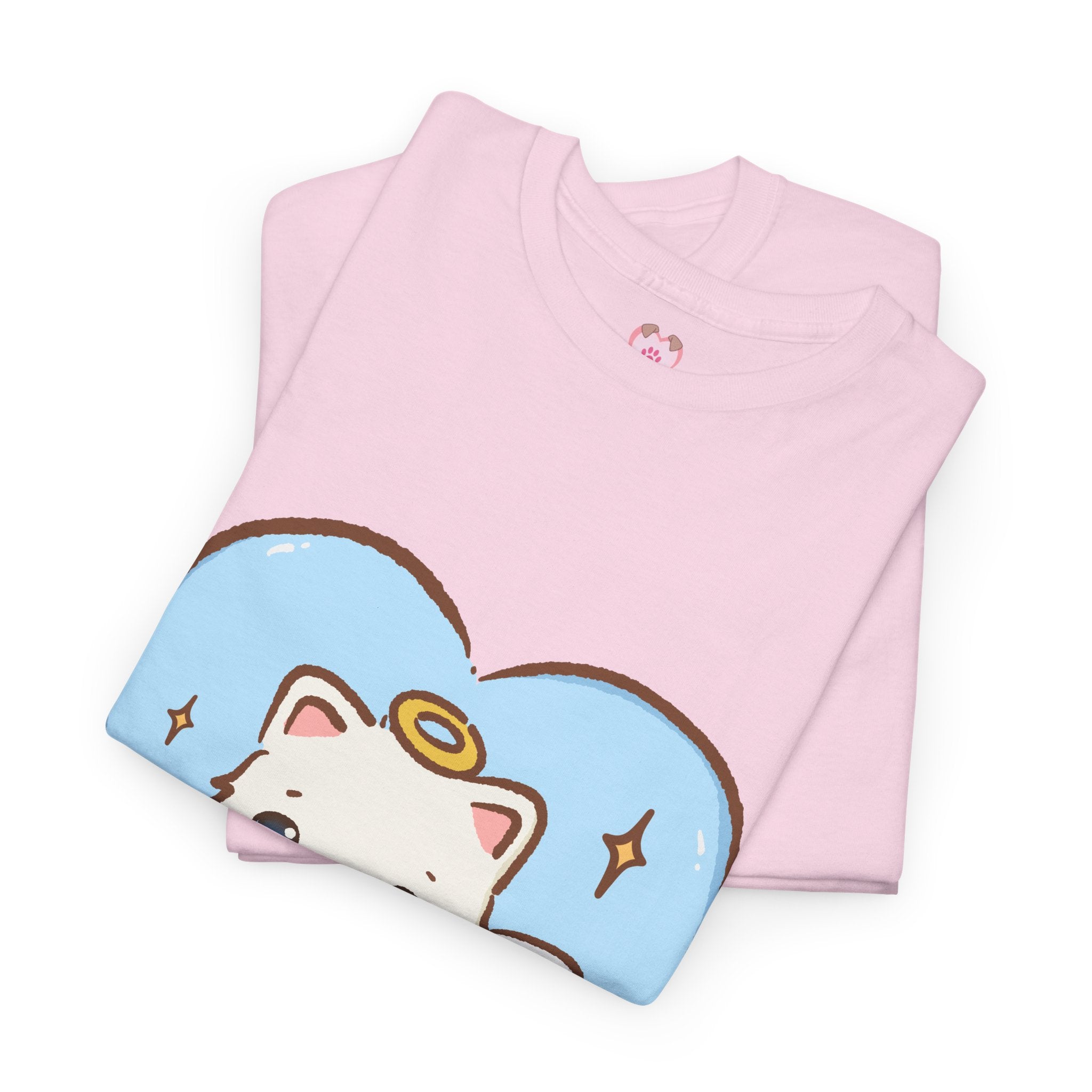 Adorable Angel Kitty Play Tee