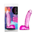 Naturally Yours Ding Dong Realistic 5.5 " Dildo with Balls Pink