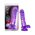 B Yours Basic 8 Realistic 9 " Dildo with Balls Purple