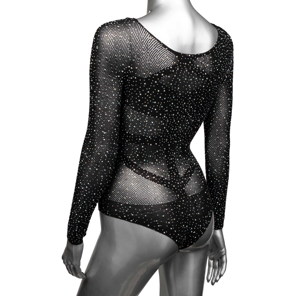 Radiance Long Sleeve Bodysuit - One Size - Black