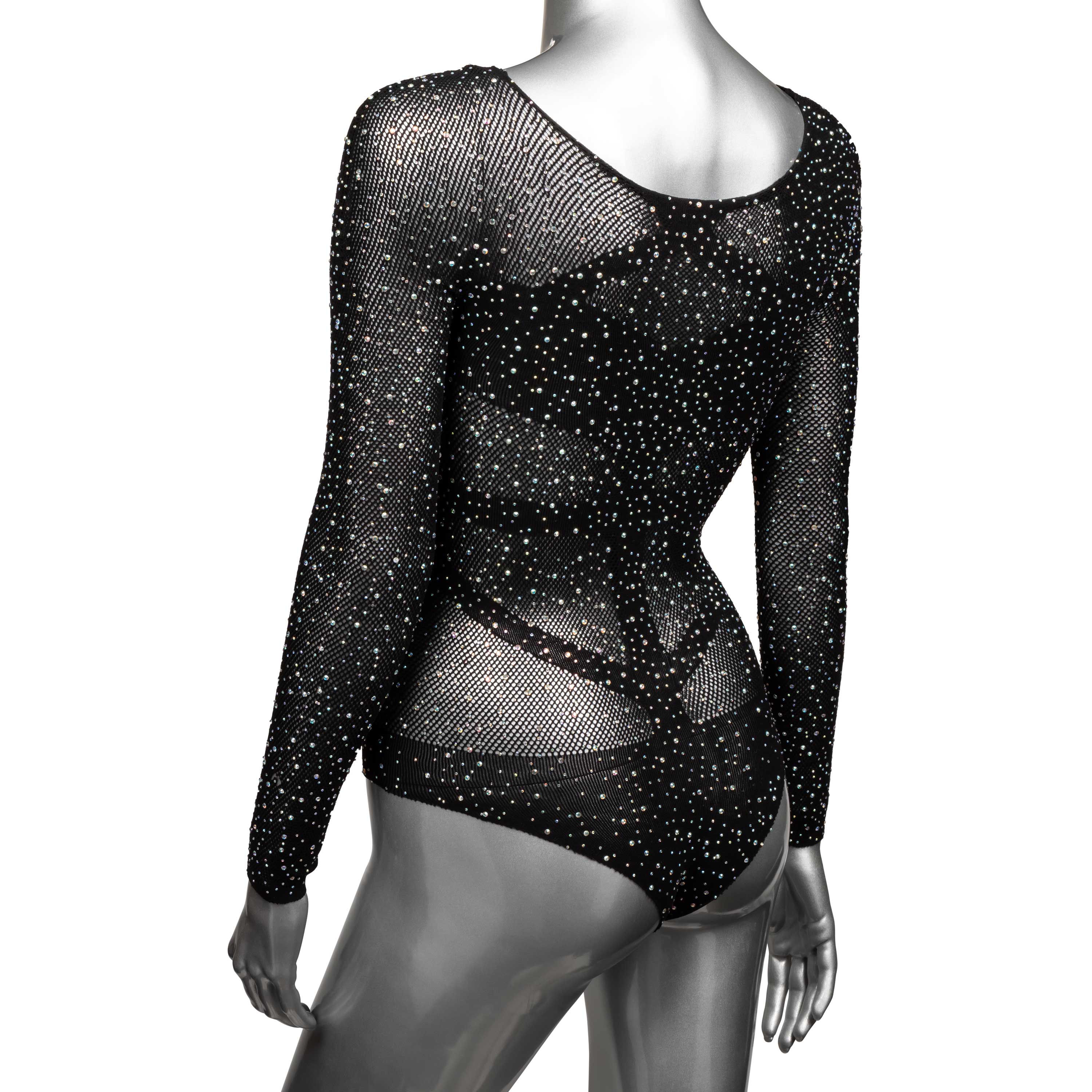 Radiance Long Sleeve Bodysuit - One Size - Black