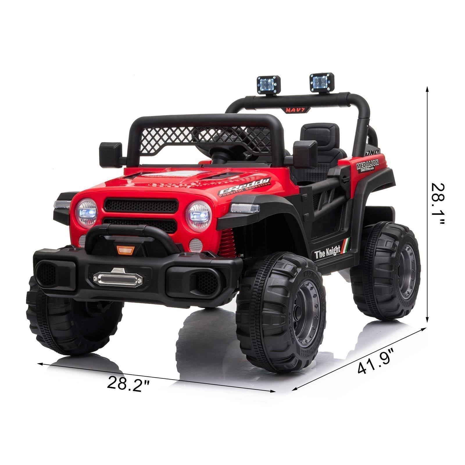 6 Colors Kids Ride-On Truck with Remote Control - Battery Powered Electric Car for Gifting