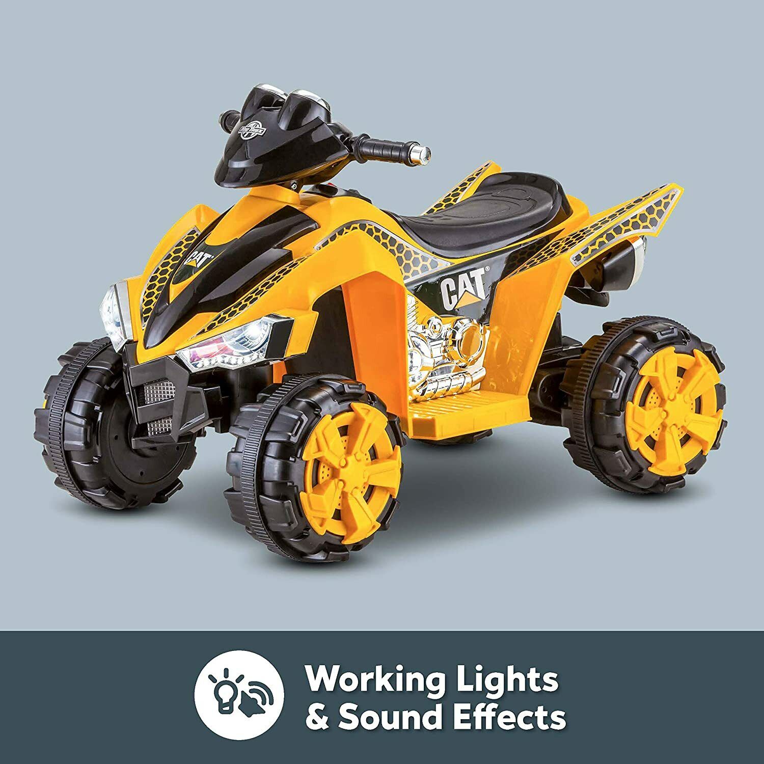 6-Volt Caterpillar Ride-On Toy for Toddlers: Durable and Fun Single Rider for Ages 3-5