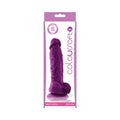 ColourSoft 5 " Soft Dildo Purple