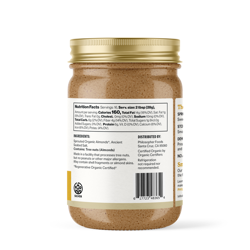 Naked Creamy Sprouted Almond Butter