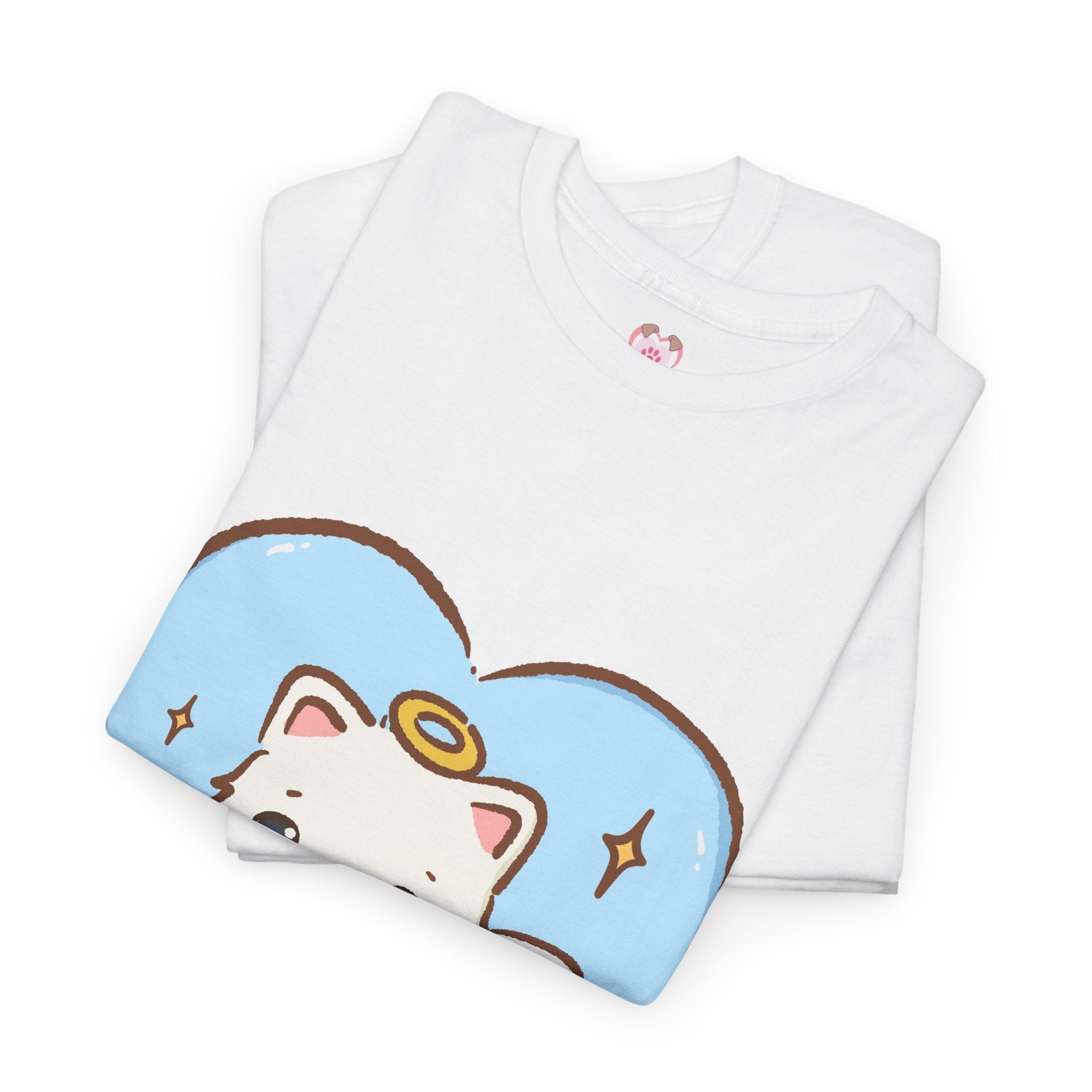 Adorable Angel Kitty Play Tee
