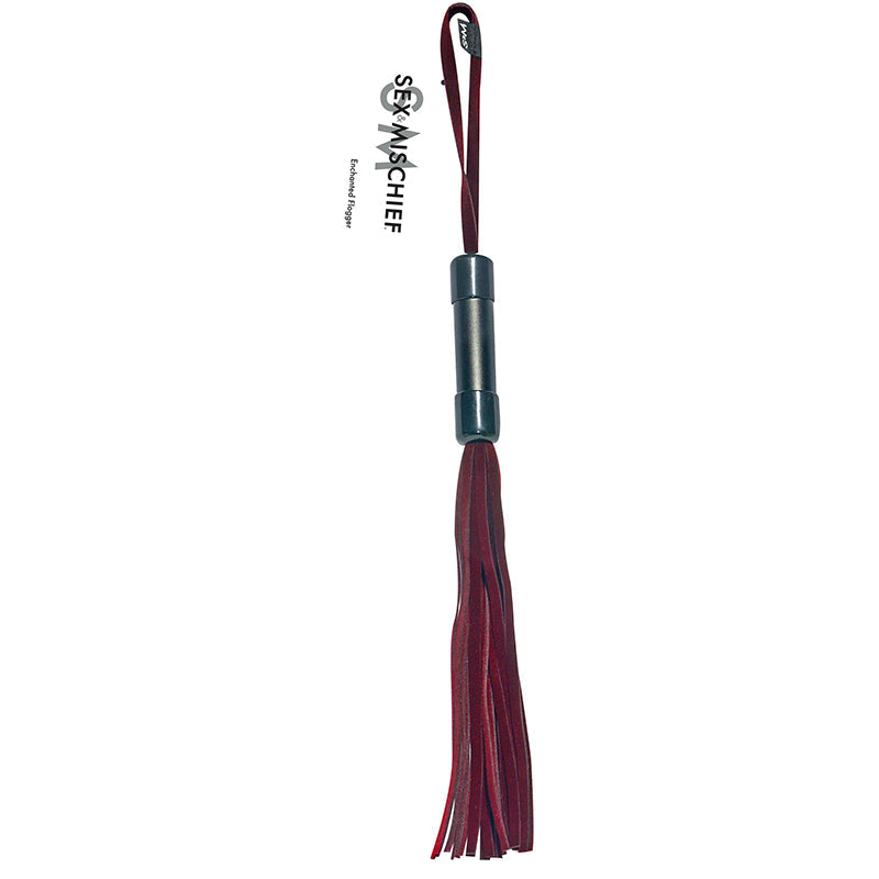 Sex & Mischief Enchanted Flogger (Burgundy)