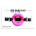 Sex & Mischief Adjustable Silicone Open-Mouth Gag (Pink)