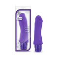 Luxe Marco 7.75 " Silicone Vibrating Dildo Purple