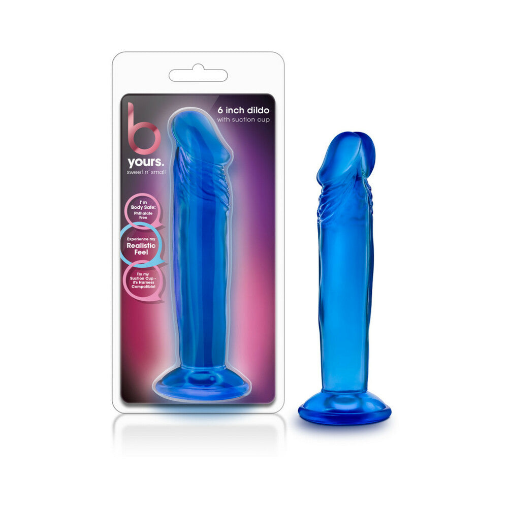 B Yours Sweet n' Small 6 " Dildo Blue