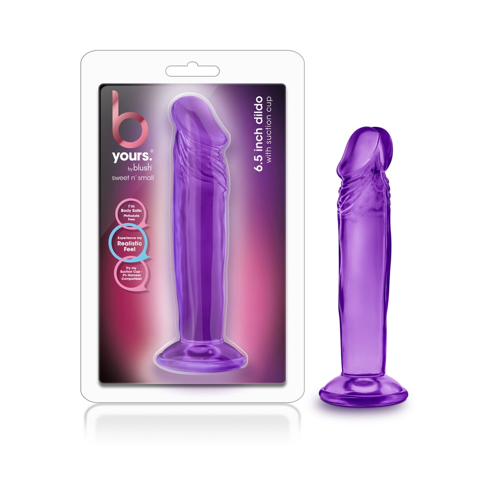 B Yours Sweet n' Small 6.5 " Dildo Purple