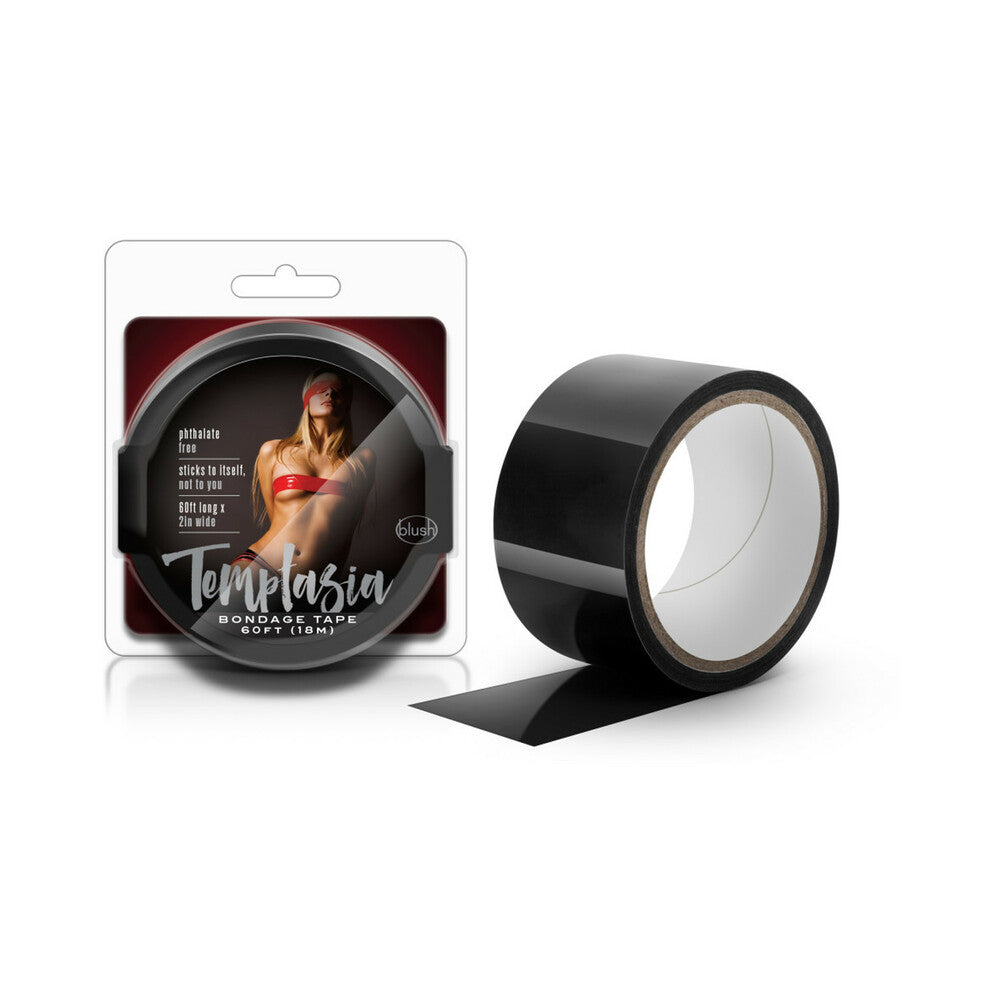 Temptasia Bondage Tape 60 ' / 18 m Black