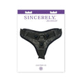Lace Adjustable Strap-On Harness (Black)