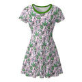 Pink Cute Cannabis Little Dress