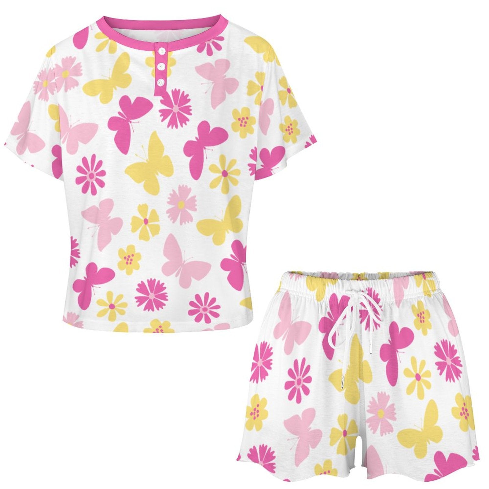 Sweet Butterflies Pajama Set