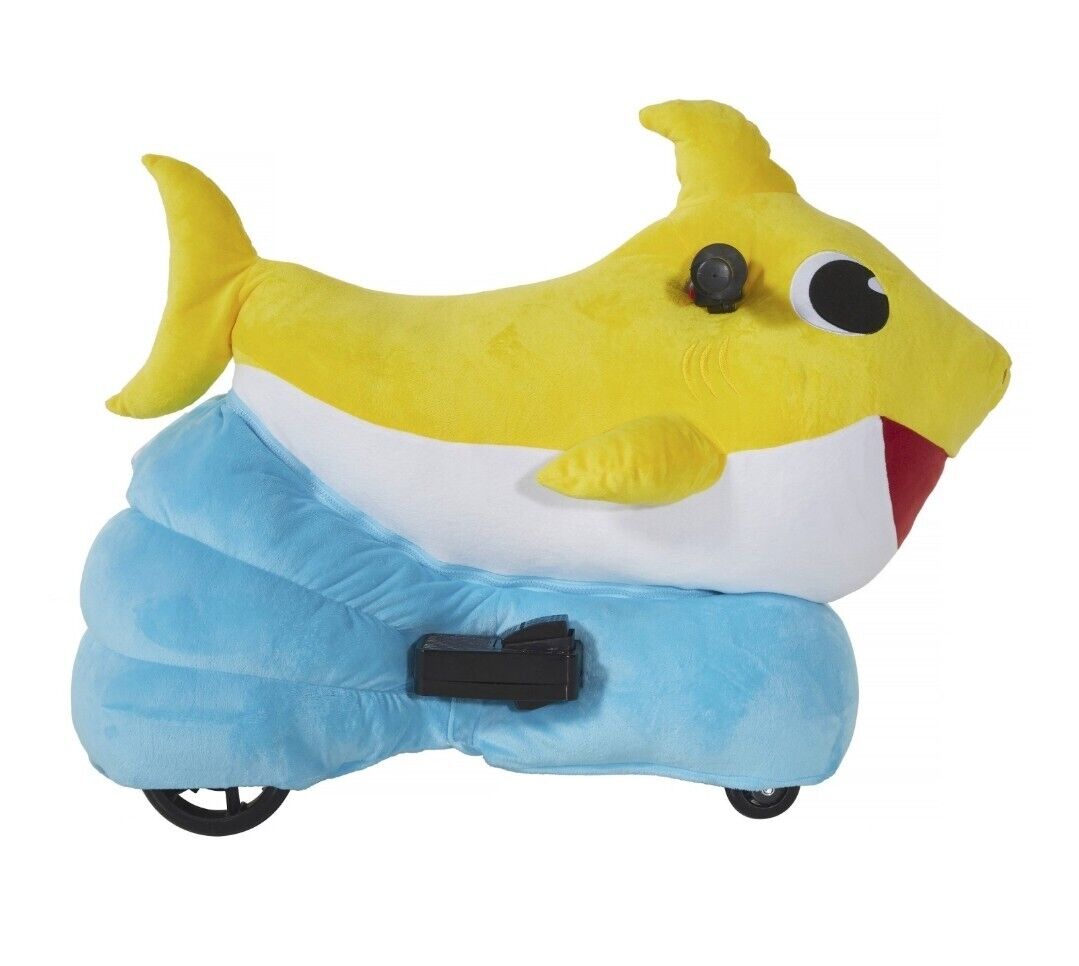 6V Baby Shark Plush Ride-On Toy by Dynacraft