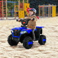 6V Battery-Powered Kids ATV with Forward/Reverse Switch - 4 Wheel Beach Buggy