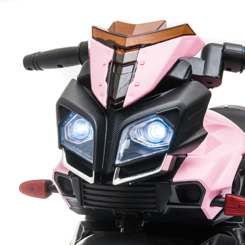 6V Battery Powered Kids Electric Motorcycle Ride-On Toy with Music