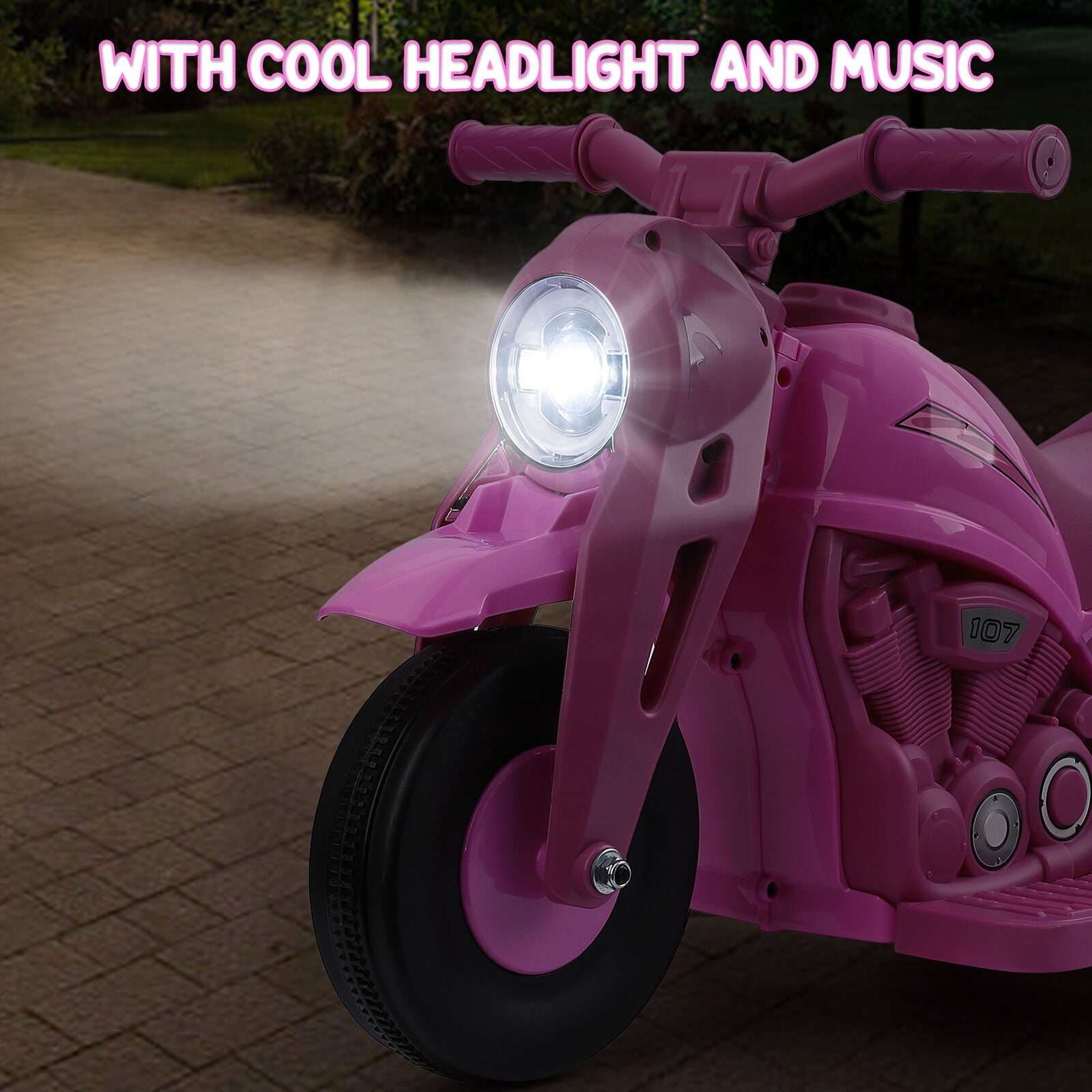 6V Battery Powered Ride On Motorbike Toy for Kids - Perfect for Boys and Girls!