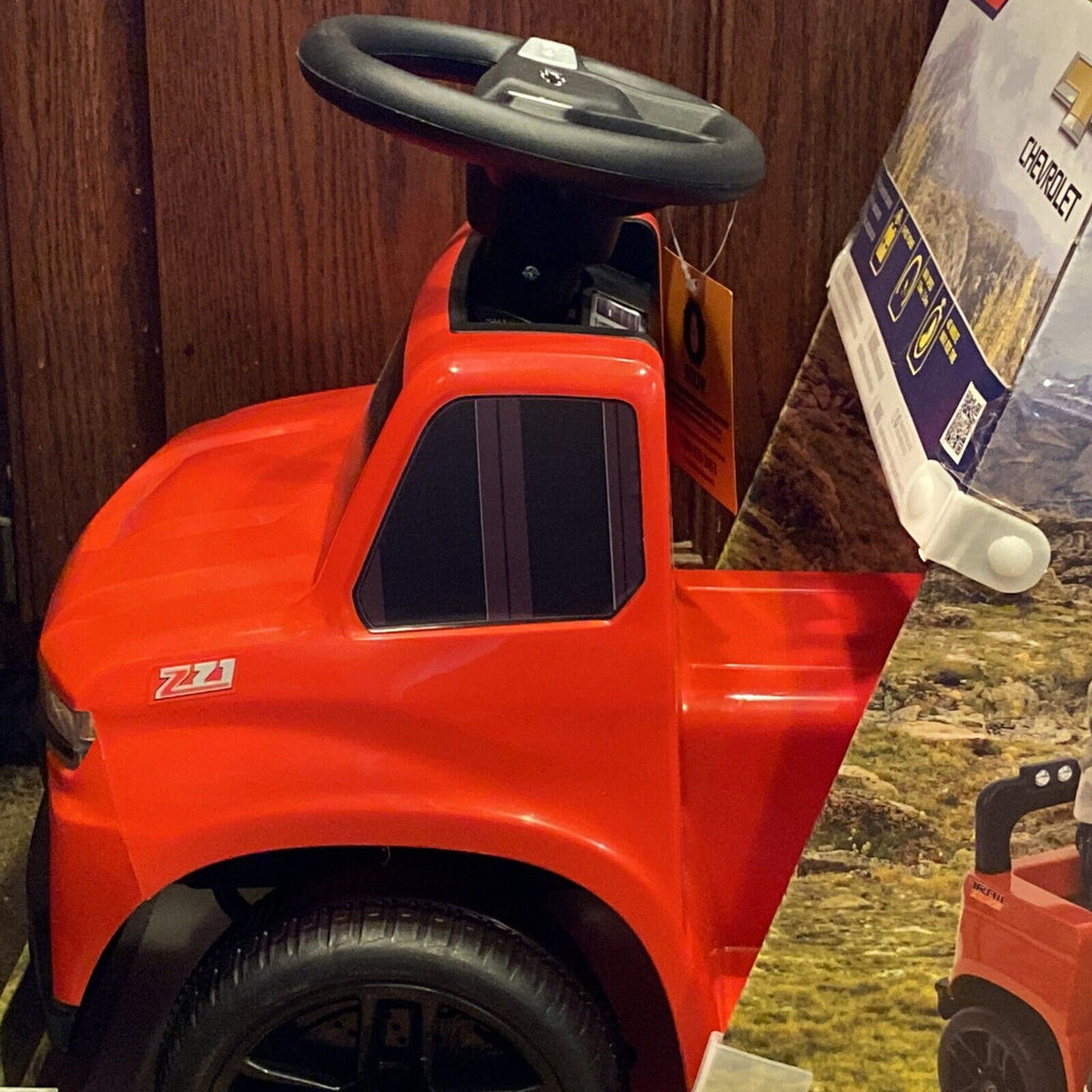 6V Chevy Silverado Truck Ride-on Quad for Toddlers Ages 1-3 - Brand New and Unisex