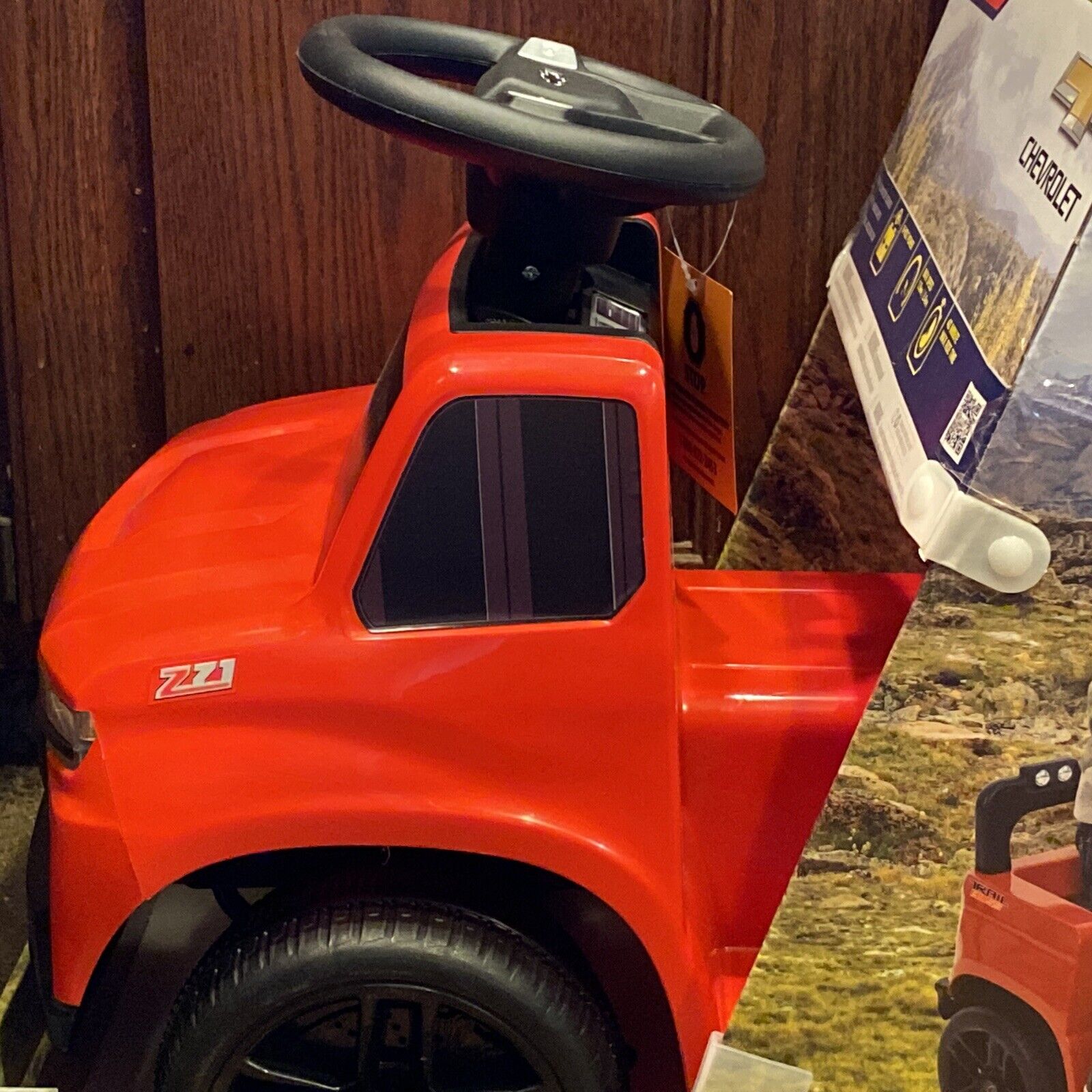 6V Chevy Silverado Truck Ride-on Quad for Toddlers Ages 1-3 - Brand New and Unisex
