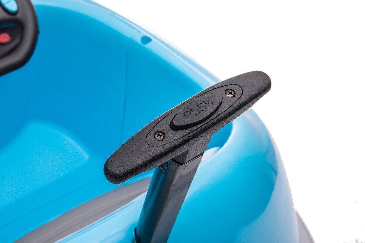6V Dual Drive Electric Ride-On Car with USB, Bluetooth, and Rocking Horse Mode