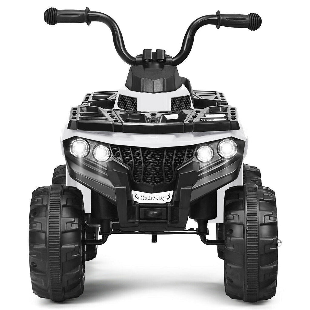 6V Electric Ride-On ATV for Kids - White