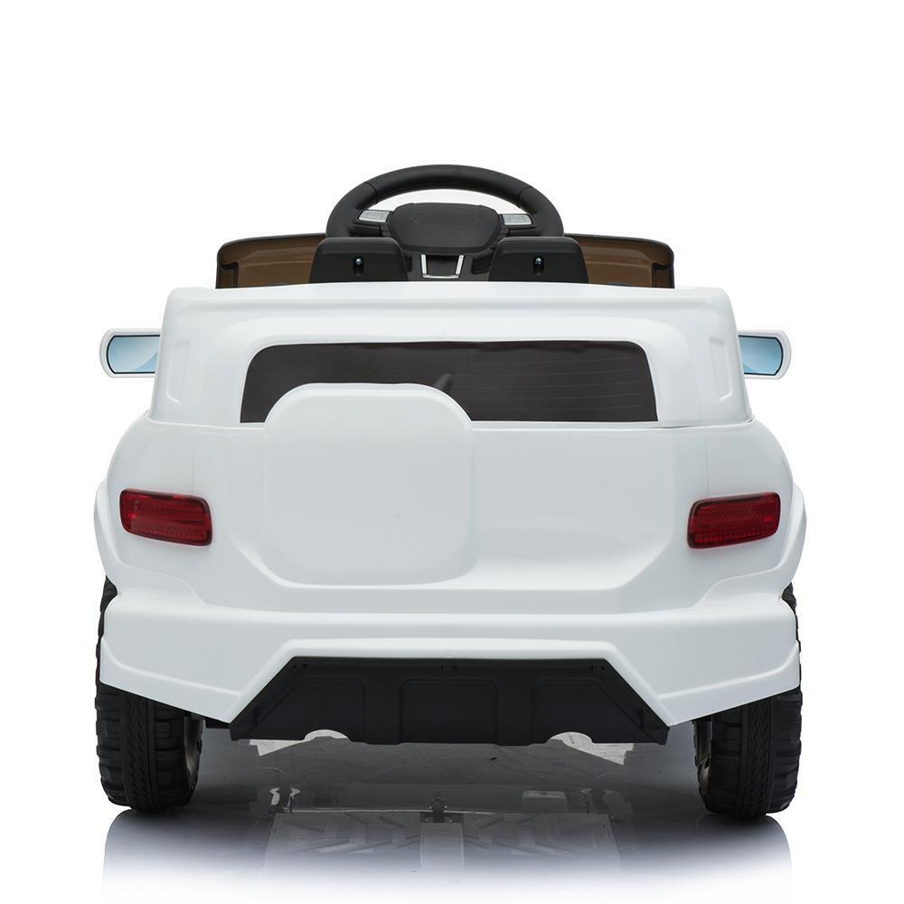 6V Electric Ride-On Car for Kids with 3 Speeds, Lights, and Remote Control