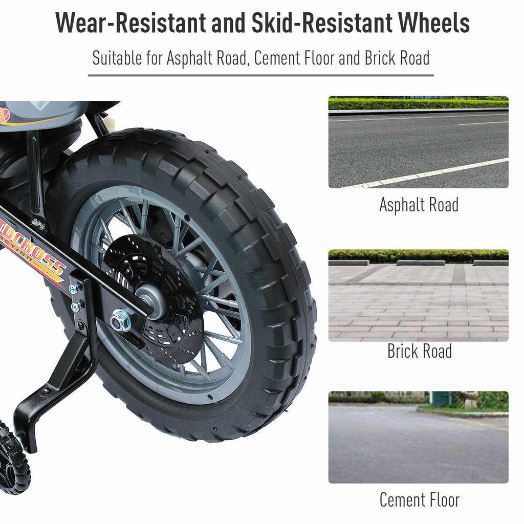 6V Electric Ride-On Dirt Bike for Kids - Outdoor Recreation Motorcycle Toy