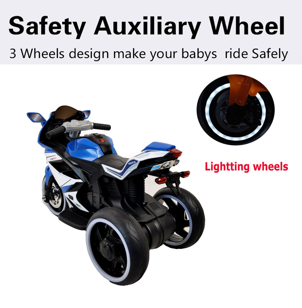 6V Kids Electric Ride on Motorcycle - Perfect Xmas Gift for Little Ones!