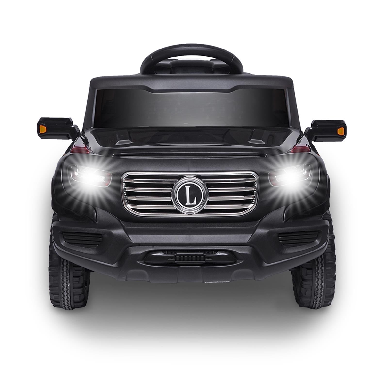 6V Kids Ride-On Car with Music, Lights, and 2.4G Remote - Available in 4 Colors