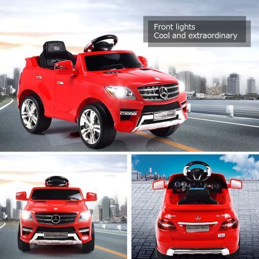 6V Mercedes Benz Kids Ride on Car with MP3 and Remote Control - Red
