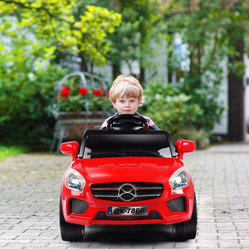 6V RC Ride On Car with Parental Remote Control and Foot Pedal Mode