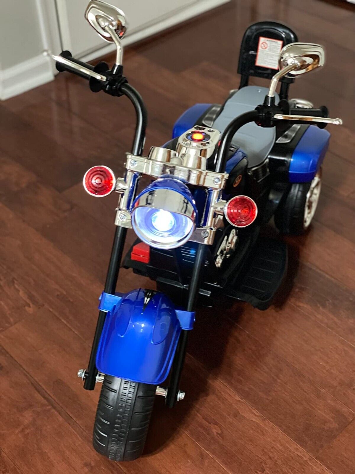 6V Toddler Electric Motorbike with Horn & Headlights - Perfect for Indoor and Outdoor Play!