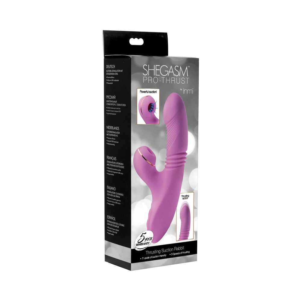 Thrusting Suction Rabbit Vibrator