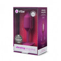 b-Vibe Vibrating Snug Plug 2 Rechargeable Weighted Silicone Anal Plug Rose