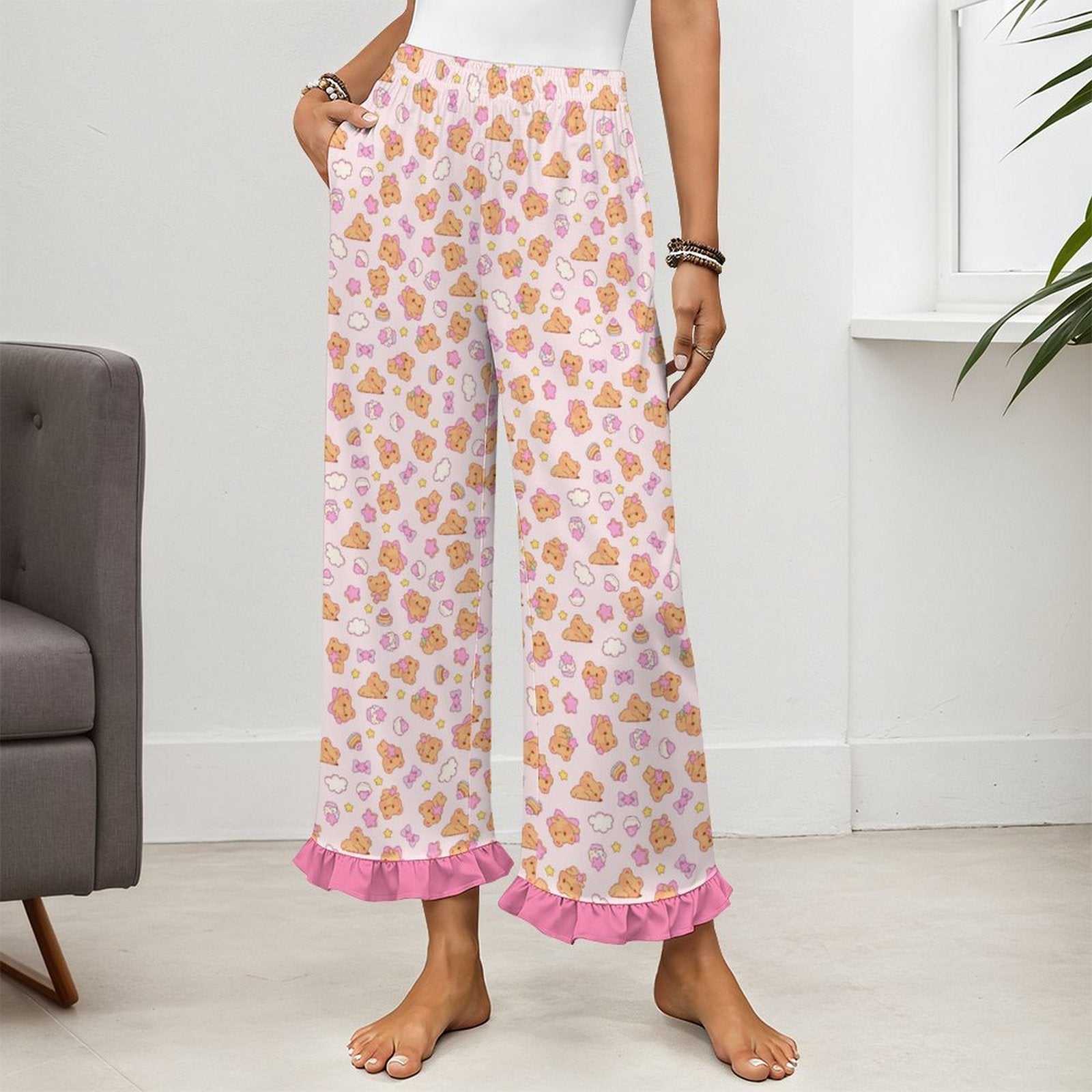 Bearly Adorable Ruffle Play Bottoms