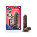 Loverboy Pierre The Chef Realistic 7 " Dildo with Balls Brown