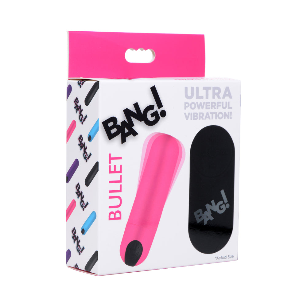 Vibrating Bullet with Remote Control (Pink)