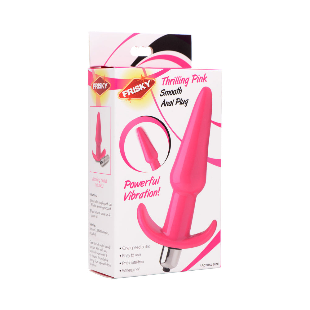 Smooth Anal Plug (Pink)