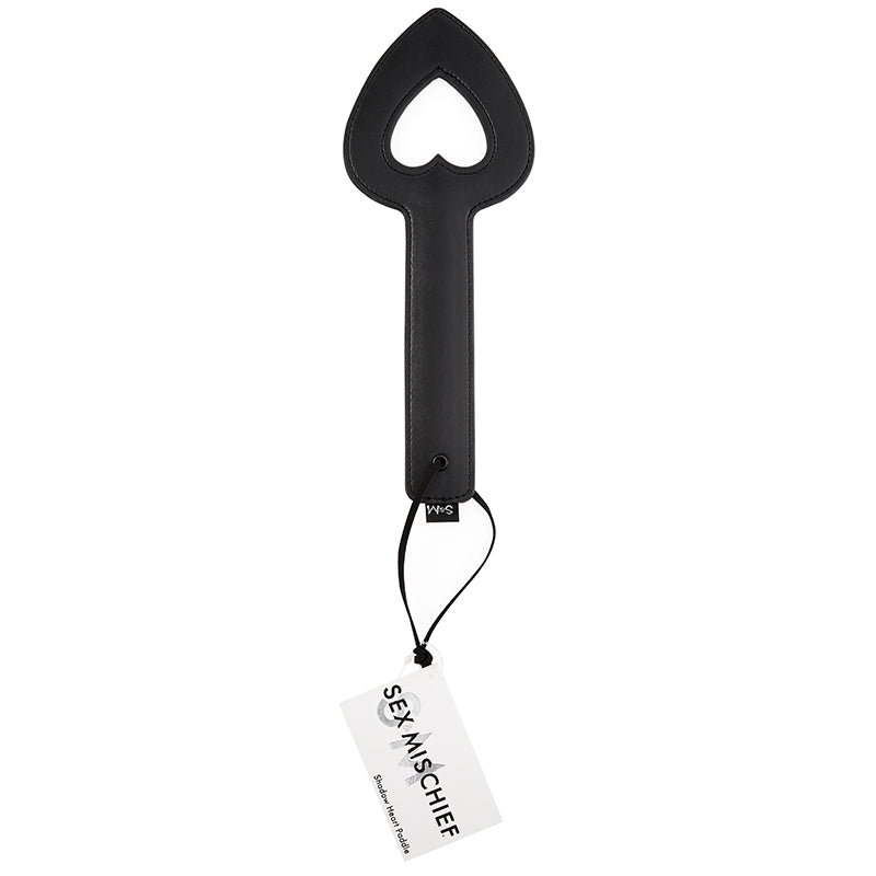 Shadow Heart Paddle Open Center (Black)