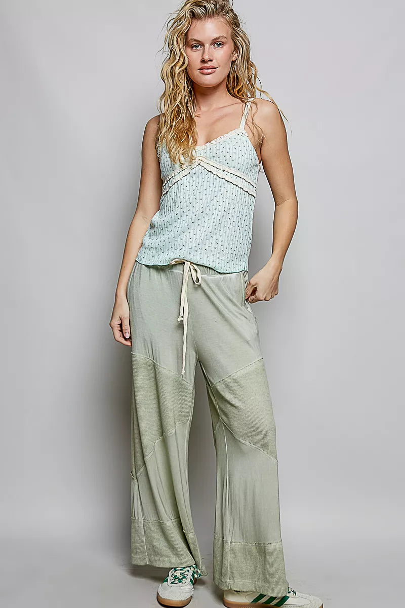Petal Sketch Ribbed Cami