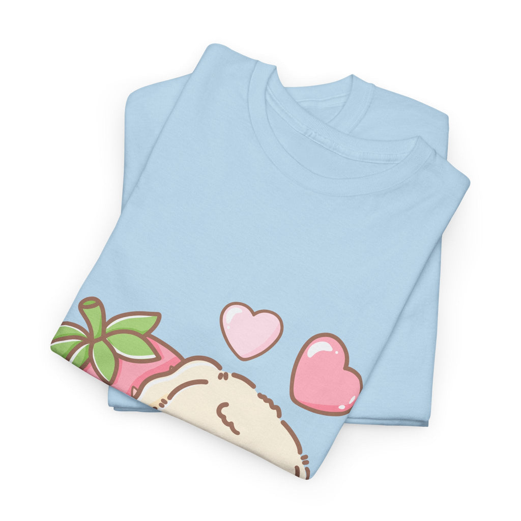 Cute Bunny Strawberry Play Tee