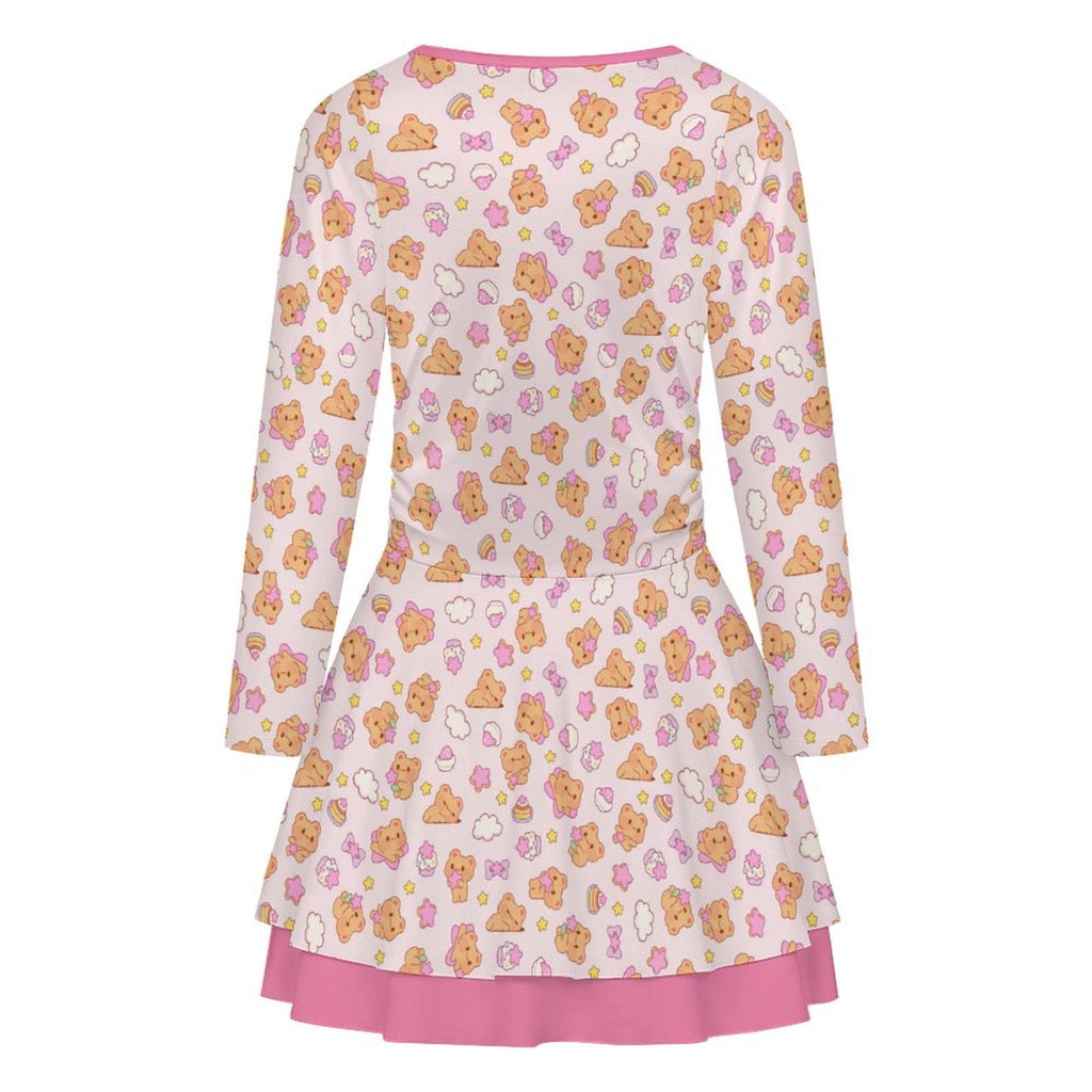 Bearly Adorable Ruffle Play Dress