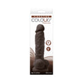 Colours Pleasures 5 " Vibrating Dildo Dark Brown