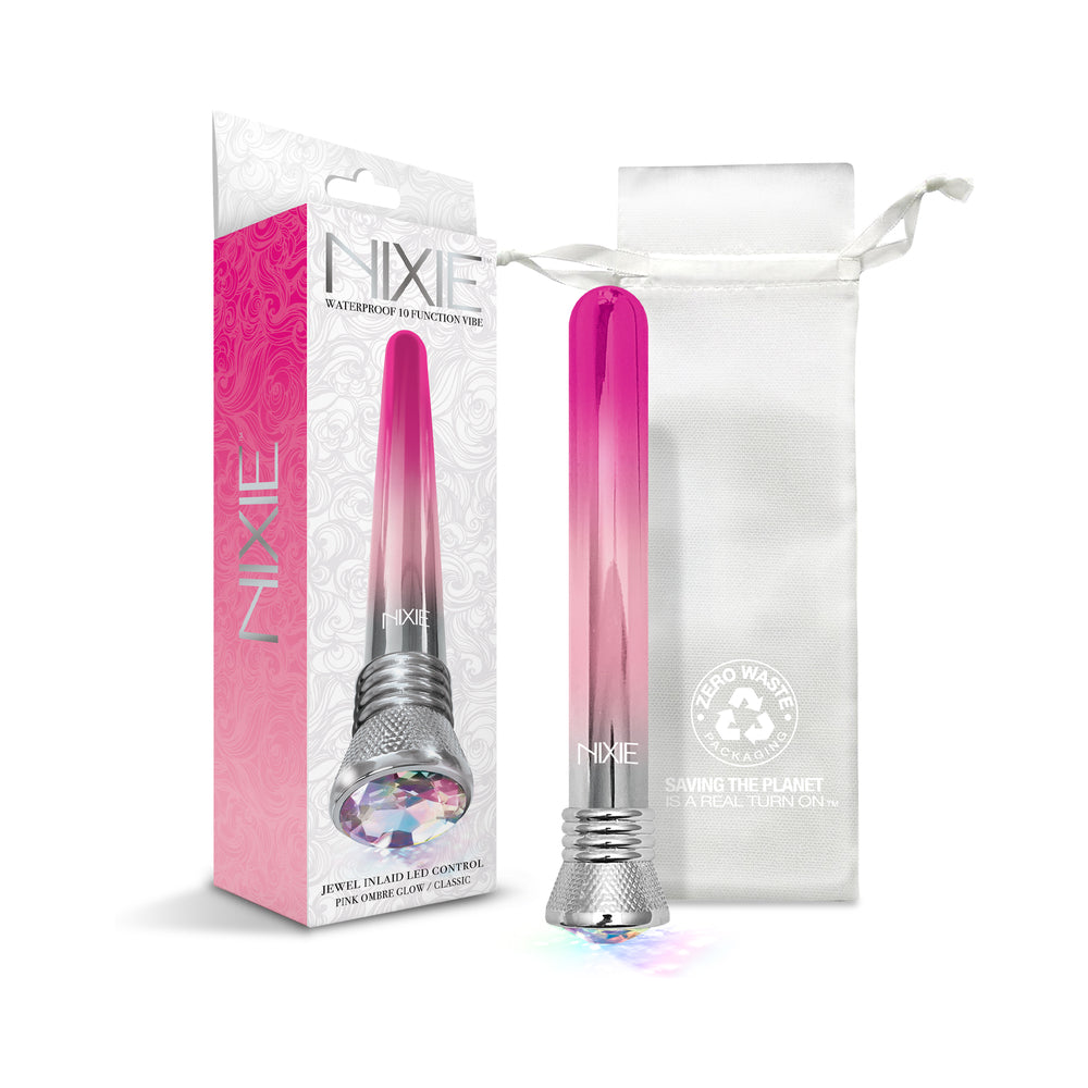 10-Function Waterproof Classic Vibe (Pink Ombre Glow)